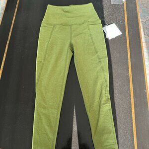 NWT Beyond Yoga Green Athletic Leggings Sz XS